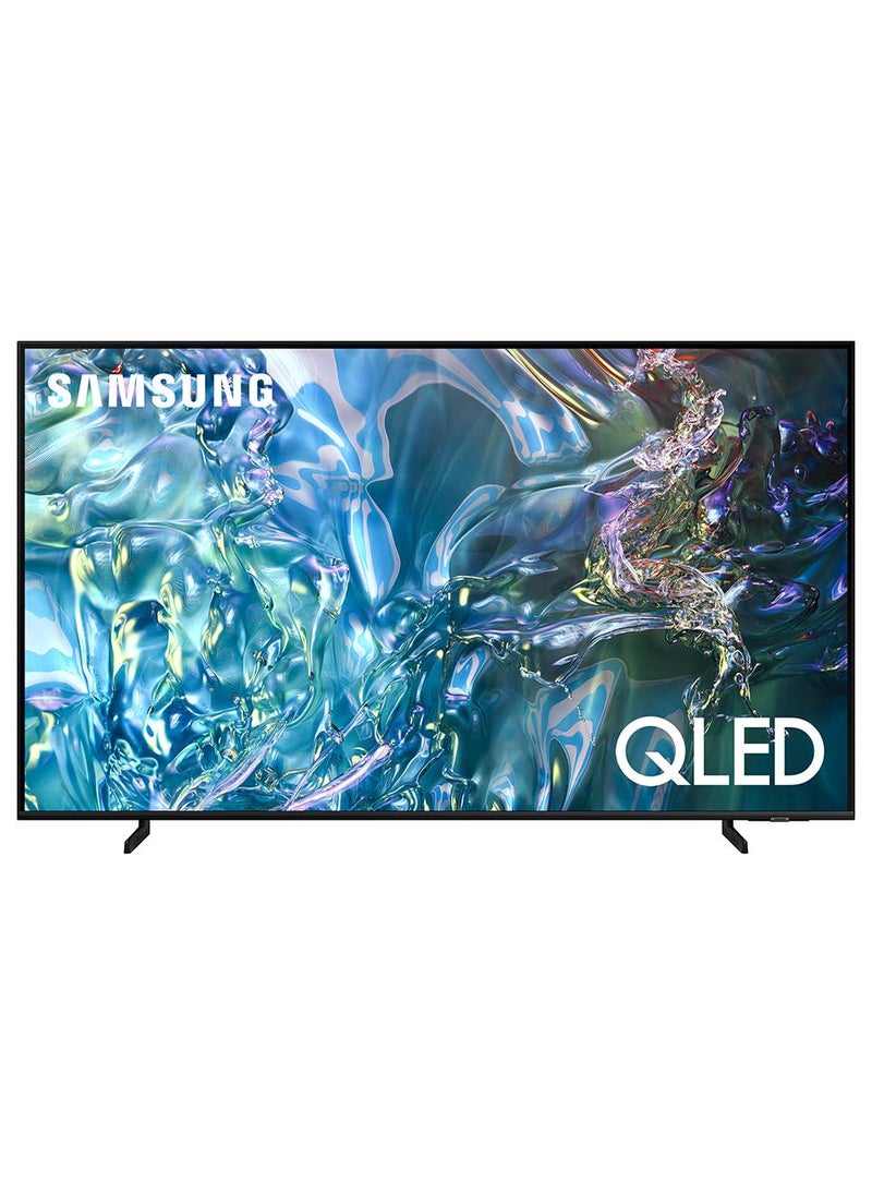 سامسونج Samsung 75 Inch 4K UHD Smart QLED TV with Built In Receiver - QA75Q60D Black - Image 1