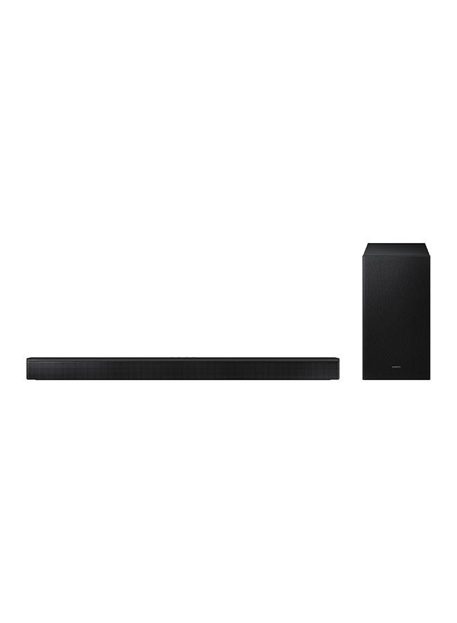 Samsung - Soundbar, B-Series, B750D, 5.1ch, 2024, International Version Dolby Audio, Built-in Side Speakers, Subwoofer With Bass Boost, Adaptive Sound ZN HW-B750D Black - Image 1