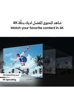 Samsung Smart TV, QLED, Q60D, 65 Inch, 2024, International Version 100% Color Volume with Quantum Dot, 4K Upscaling, Tizen OS, AirSlim Design QA65Q60D/UA65Q60D Black  - Image 5