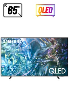 Smart TV, QLED, Q60D, 65 Inch, 2024, International Version 100% Color Volume with Quantum Dot, 4K Upscaling, Tizen OS, AirSlim Design QA65Q60D/UA65Q60D Black