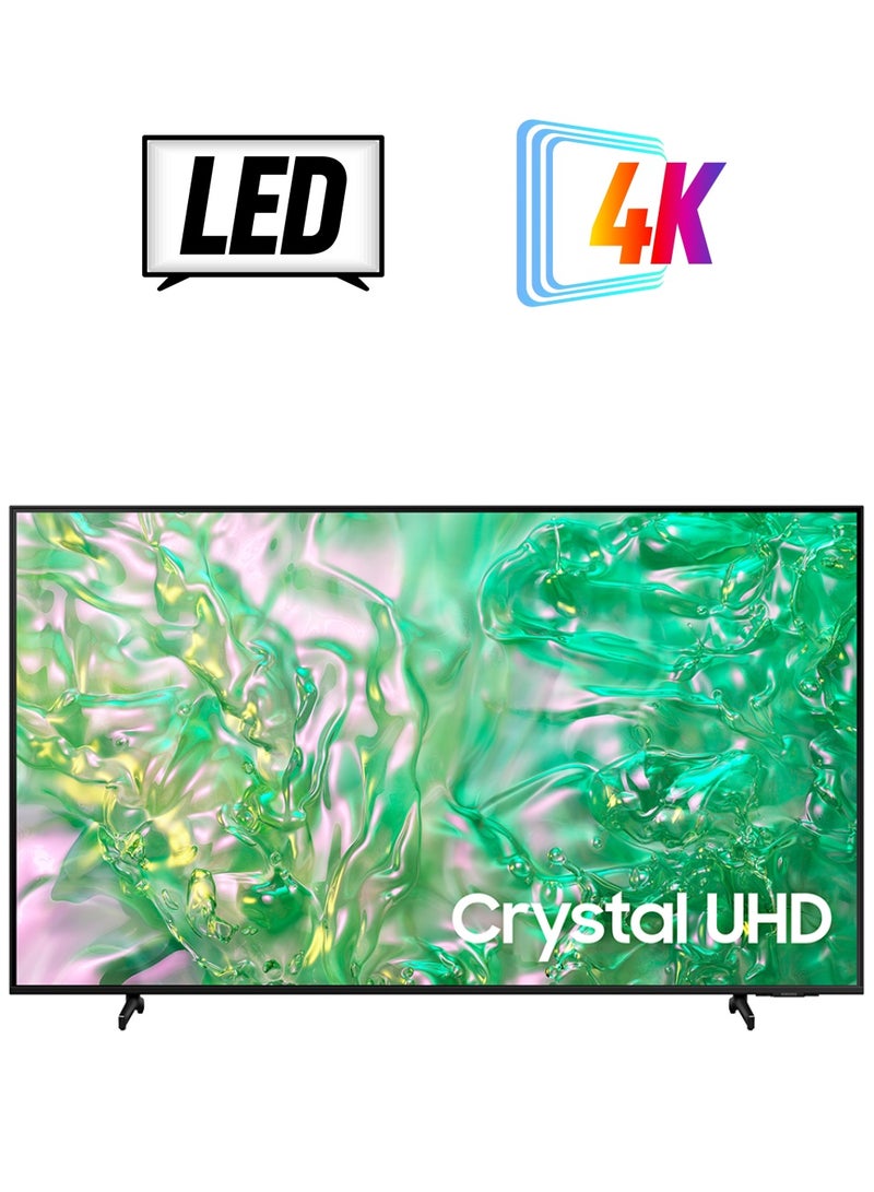 سامسونج 65 Inch UHD 4K Upscaling Smart TV | DU8100 | Dynamic Crystal Color | 60 HZ | Tizen OS | Air Slim Design (2024) - UA65DU8100 Black  - Image 1