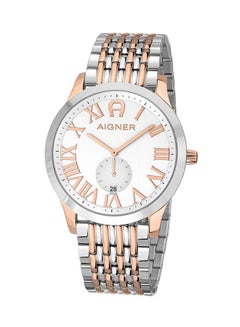 AIGNER Men's Treviso Men Silver Stainless Steel Band Watch A44122  - Image 1