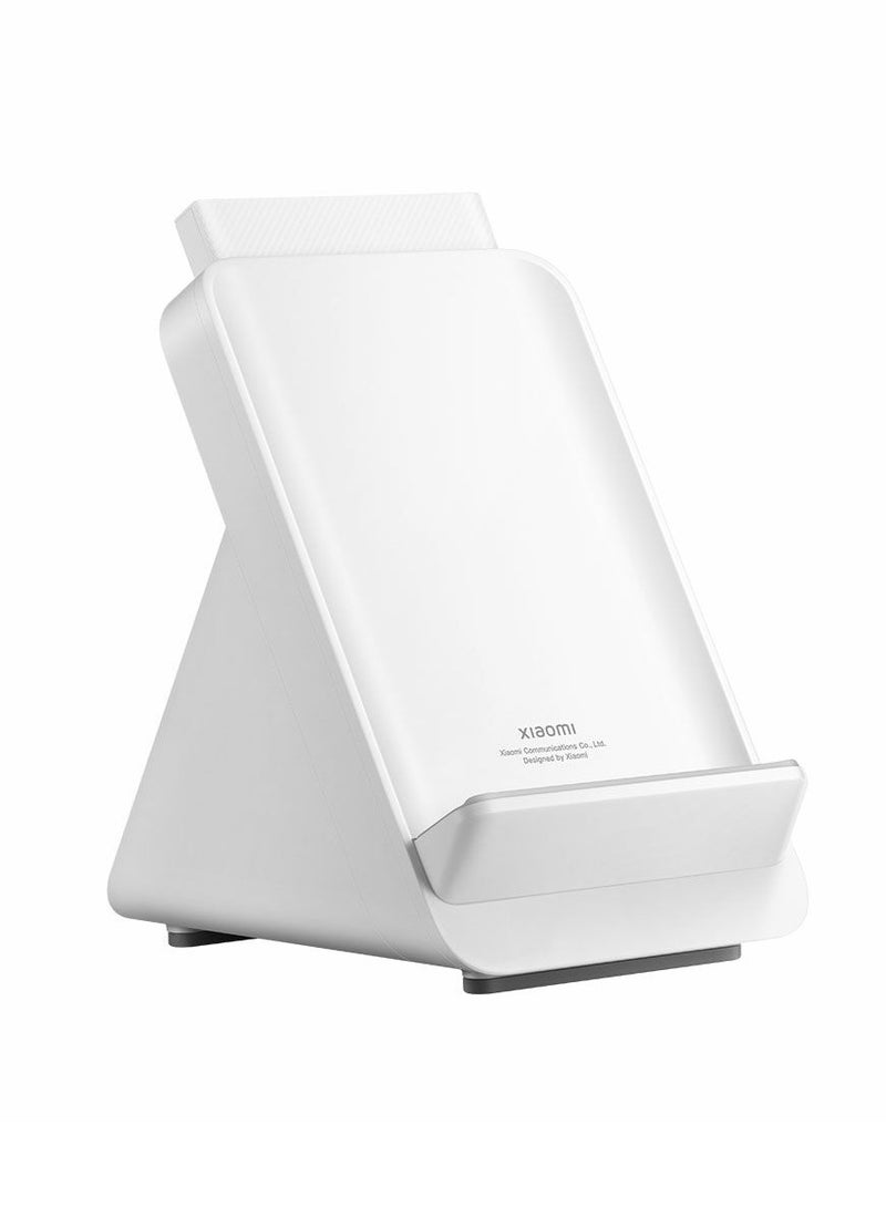 Xiaomi - 80W Adaptive Wireless Charging Stand | Hypercharge Technology | Smart Adaptive Dual Coils | Quiet Heat Dissipation | Safe And Reliable White - Image 1