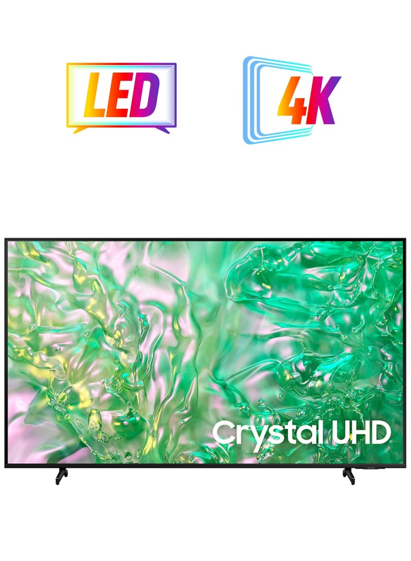 سامسونج تلفاز ذكي، Crystal UHD، DU8100، 50 بوصة، 2024، إصدار عالمي، Dynamic Crystal Color، ترقية 4K، نظام تشغيل Tizen، تصميم AirSlim  - Image 1