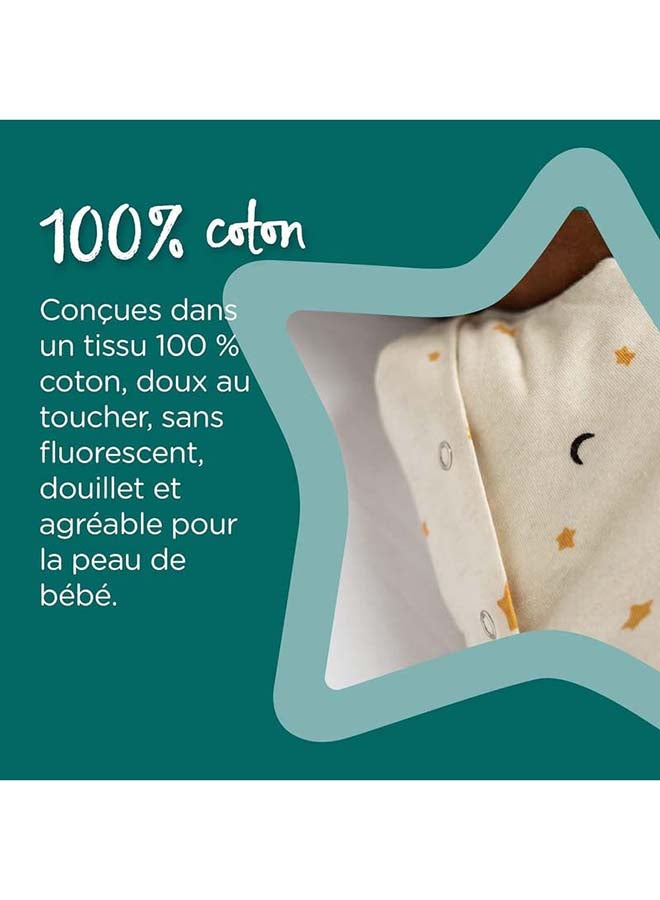 tommee tippee Baby Sleep Bag For Newborns, 3-6 M, 1.0 Tog, The Original Grobag Swaddle Bag, Hip-Healthy Design, Gro Friends Together  - Image 4