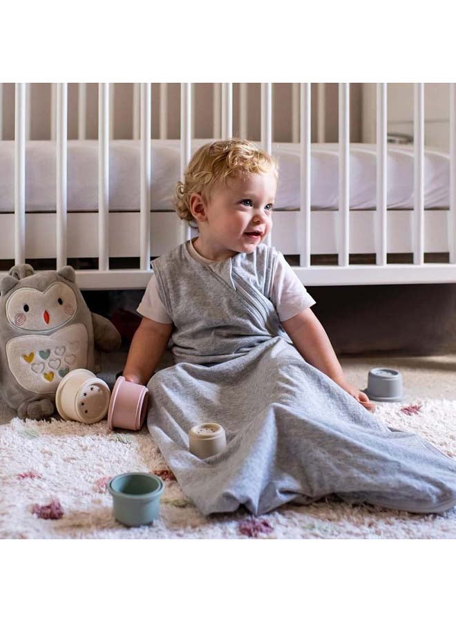 tommee tippee Baby Sleep Bag, The Original Grobag, Hip-Healthy Design, Soft Cotton-Rich Fabric, 6-18M, 1.0 Tog, Ollie The Owl Gro Friend  - Image 3