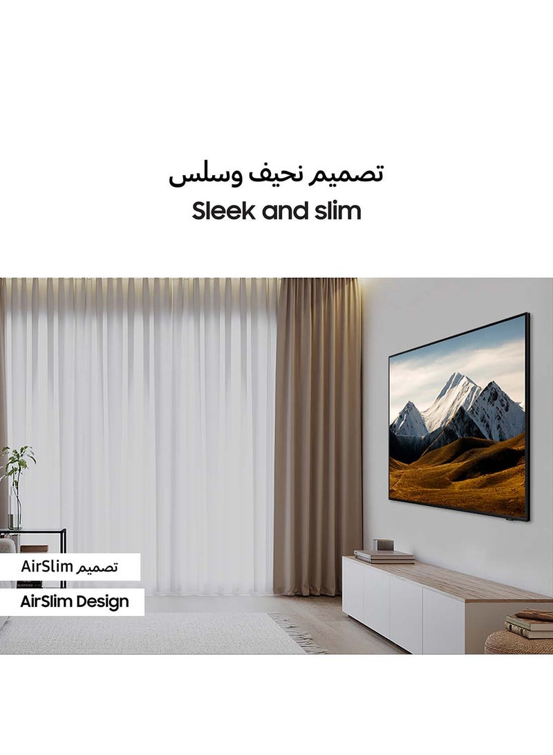 سامسونج - تلفزيون ذكي كريستال UHD، DU8000، 65 بوصة، 2024، الإصدار العالمي، لون كريستالي ديناميكي، ترقية 4K، نظام تشغيل Tizen، تصميم AirSlim - Image 1