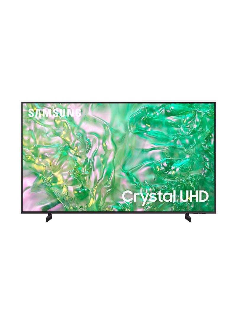 سامسونج - تلفزيون ذكي كريستال UHD، DU8000، 65 بوصة، 2024، الإصدار العالمي، لون كريستالي ديناميكي، ترقية 4K، نظام تشغيل Tizen، تصميم AirSlim - Image 1