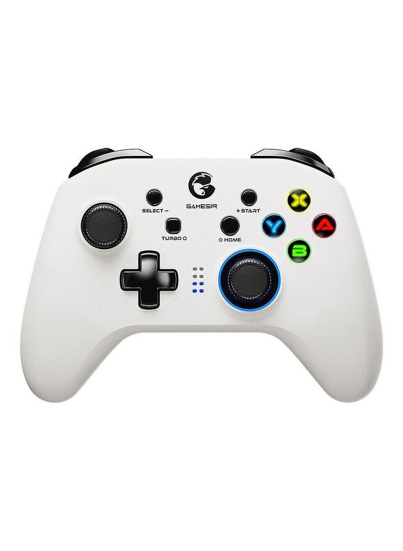 GameSir T4 Pro Wireless Game Controller For Windows 7 8 10 Pc/iphone/android/switch (white)  - Image 1