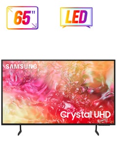 سامسونج تلفزيون ذكي، كريستال UHD، DU7000، 65 بوصة، 2024، الإصدار العالمي PurColor، ترقية 4K، نظام التشغيل Tizen، Q-Symphony  - Image 1