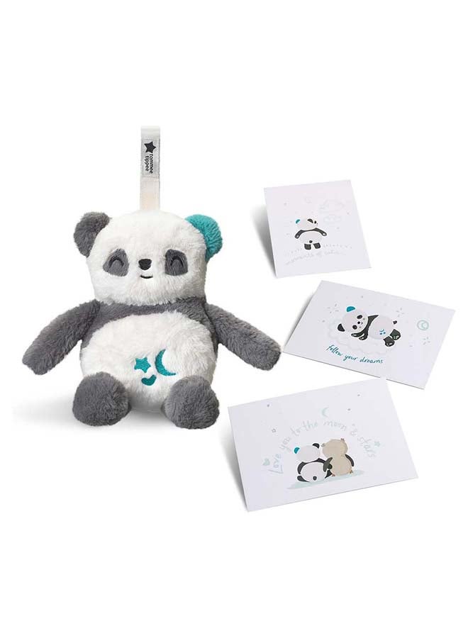 tommee tippee - Deluxe Baby And Toddler Sound And Light Sleep Aid With Crysensor, 6 Soothing Sounds And Nightlight, Usb-Rechargeable And Machine Washable, Pip The Panda - Image 1