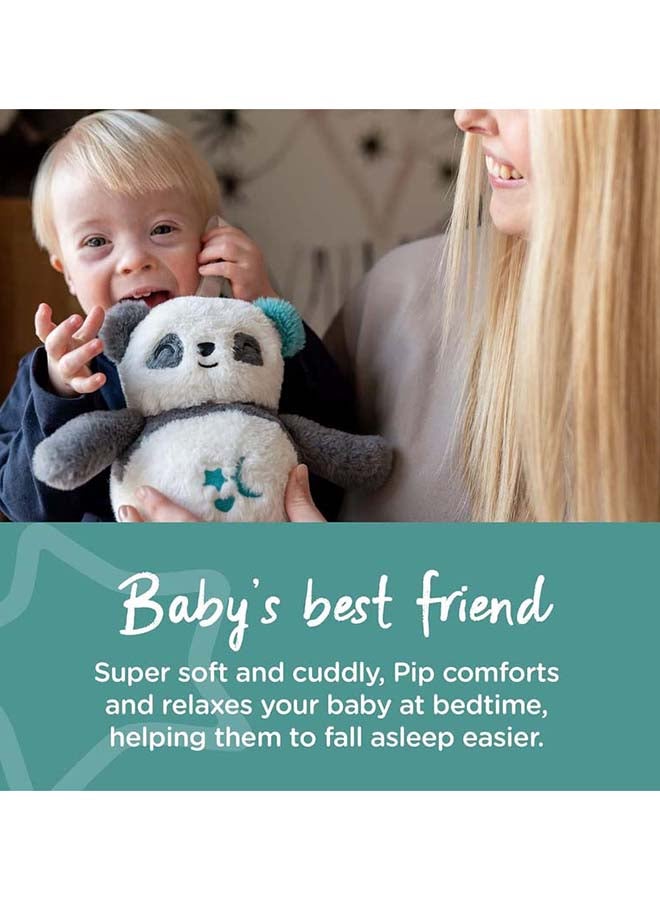 tommee tippee - Deluxe Baby And Toddler Sound And Light Sleep Aid With Crysensor, 6 Soothing Sounds And Nightlight, Usb-Rechargeable And Machine Washable, Pip The Panda - Image 1