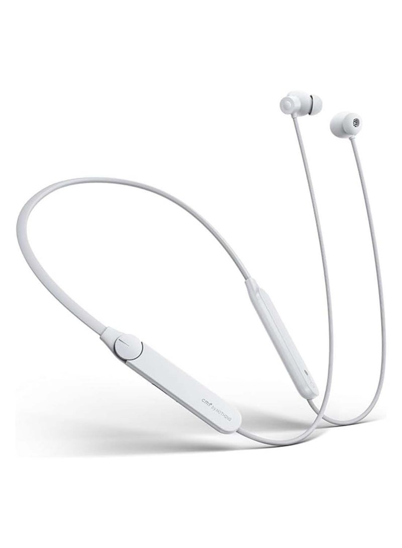 Nothing Neckband Pro, With Ultra Bass Technology, Upto 50dB Noise Cancellation, Upto 37 Hours Of Playback Time, Dual Connection Supported Light Grey  - Image 3