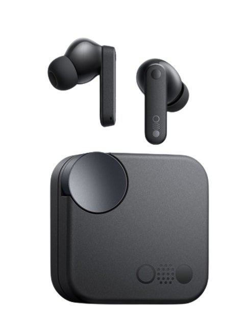 Buds, With Dirac Opteo For Hifi Sound And Ultra Bass Technology, Upto 42dB Noise Cancellation With 35.5 Hours Of Playback Time, Dual Connection Supported Dark Grey