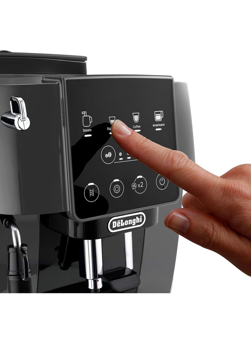 De'Longhi Magnifica start fully Automatic coffee machine,the freshest coffee ,Sift touch control panel,Traditional Milk frother ,One touch recipes 10 L 100000 W ECAM220.22.GB Grey, Black - Image 3