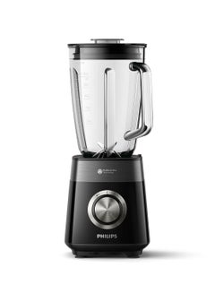 Philips 5000 Series Blender,3 Speed+ Pulse, ProBlend Plus Technology, Chopper & Mill Attachment 2 L 1200 W HR3033/00 Black  - Image 2