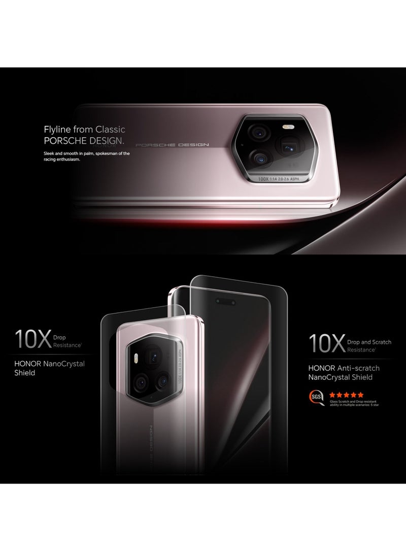 Honor - Magic6 RSR Porsche Design, 24GB+1TB, 6.8 inch Magic OS 8.0 Snapdragon 8 Gen 3 Octa Core Up To 3.3GHz, Network: 5G, OTG, NFC,China Version (Frozen Berry) - Image 1