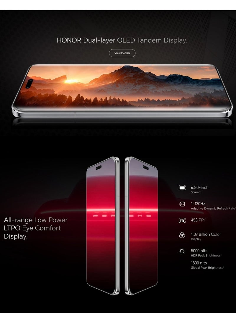Honor - Magic6 RSR Porsche Design, 24GB+1TB, 6.8 inch Magic OS 8.0 Snapdragon 8 Gen 3 Octa Core Up To 3.3GHz, Network: 5G, OTG, NFC,China Version (Frozen Berry) - Image 1