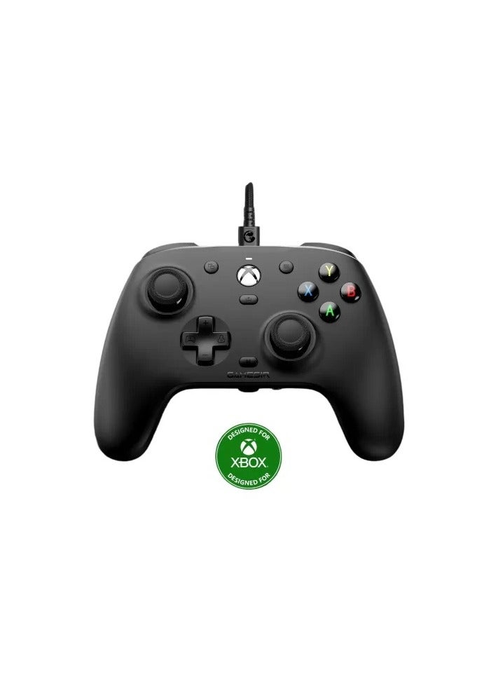 GameSir G7 Wired Controller For Xbox / PC, Includes An Extra White Faceplate – Black  - Image 1