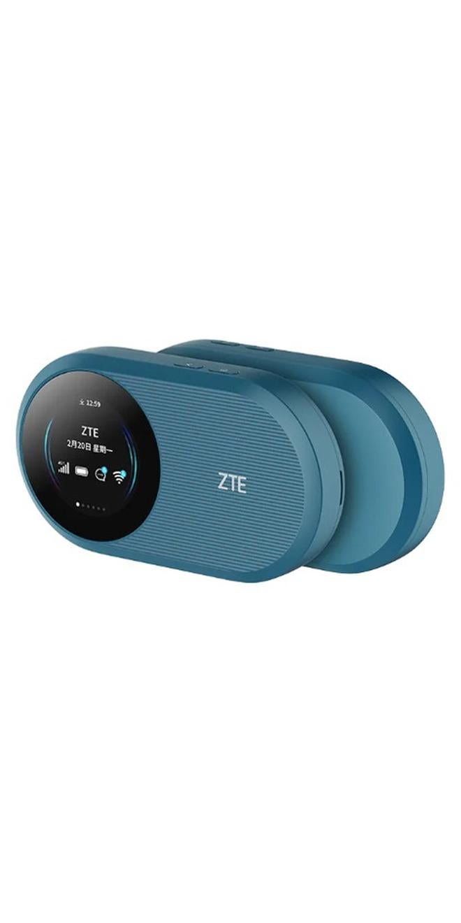 ZTE U10S Pro 4G WiFi 6 - Pocket Mobile Wi-Fi Router with 3000mAh Battery | Blue - Image 1