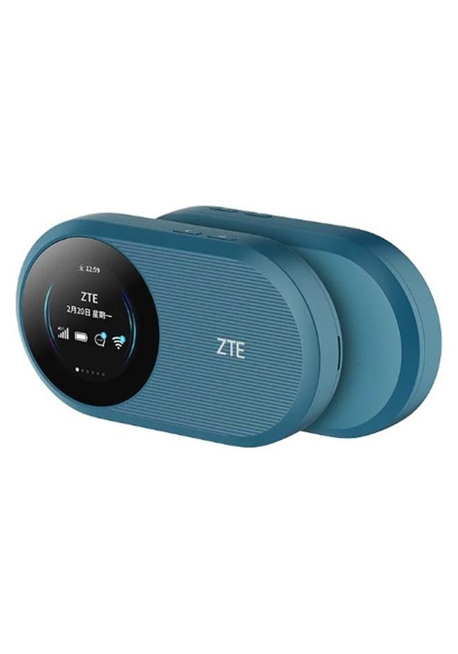 ZTE U10S Pro 4G WiFi 6 - Pocket Mobile Wi-Fi Router with 3000mAh Battery | Blue - Image 1