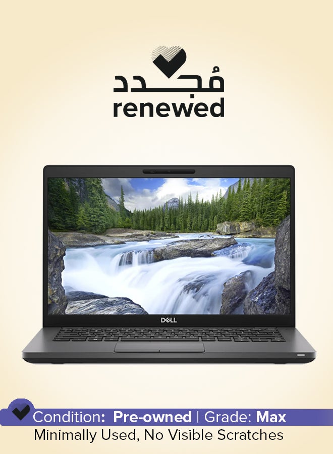 Renewed - Latitude 5400 Laptop With 14.1-Inch Display,Intel Core i5/8th Gen/Dual Core/8GB DDR4 RAM/256GB SSD English Black