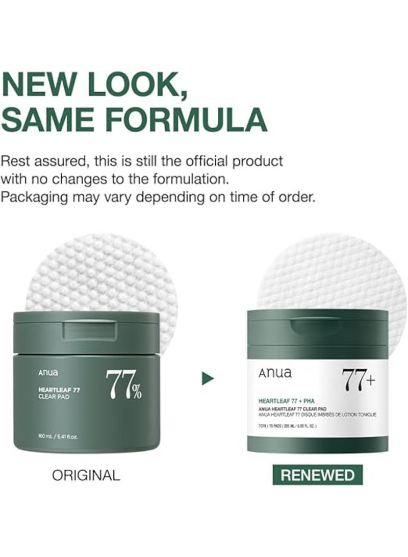 Anua Heartleaf 77% Clear Pad 70pc 160ml - Image 2