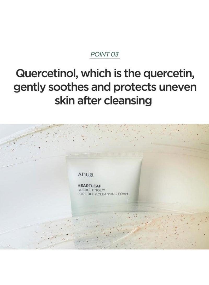 Anua - Heartleaf Pore Control Cleansing Oil & Deep Cleansing Foam Korean Facial Cleansers, Daily Makeup Blackheads Removal ( 200 ml / 150 ml ) 350ml - Image 1