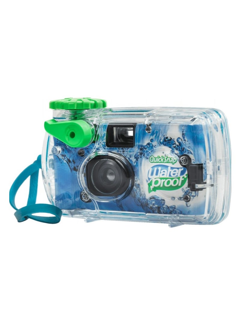 FUJIFILM - Quicksnap Waterproof 35mm Disposable Camera  27 Exposures - Image 1