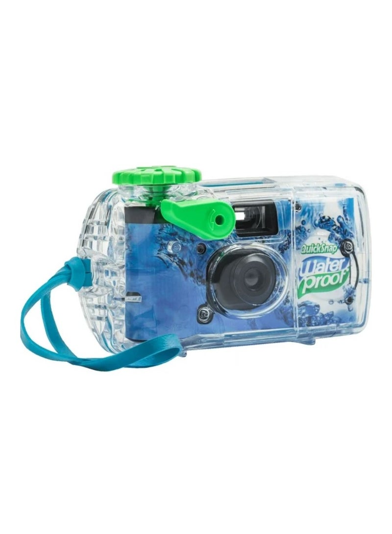 FUJIFILM - Quicksnap Waterproof 35mm Disposable Camera  27 Exposures - Image 1