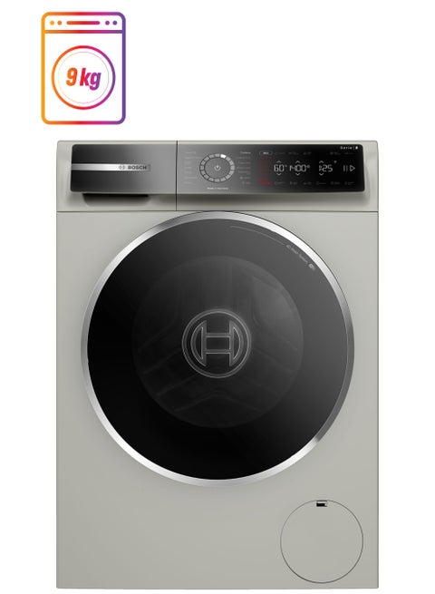 Washing Machine, 9 kg, with EcoSilence Drive, AntiStain, and VarioDrum 9 kg 2300 W WGB2440XGC Silver