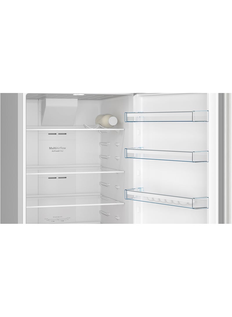 BOSCH Free-Standing Fridge-Freezer with XXL Capacity, with VitaFresh Plus for Longer Freshness 100 W KDN56XL31M Stainless Steel  - Image 5
