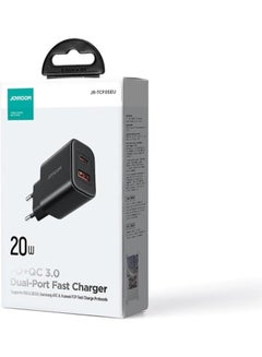 JOYROOM JR-TCF05 20W PD+QC Charger (EU) - Black  - Image 2