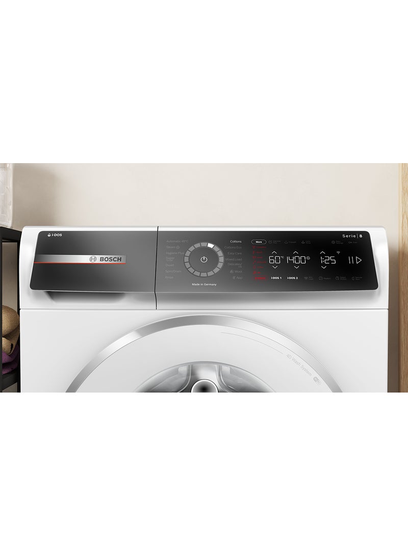 BOSCH - Washing Machine, 9 kg, with EcoSilence Drive, AntiStain, and i-DOS 9 kg 2300 W WGB244A0GC White - Image 1