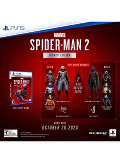 INSOMNIAC GAMES Marvel's Spider-Man 2 – Launch Edition - PlayStation 5 (PS5)  - Image 2