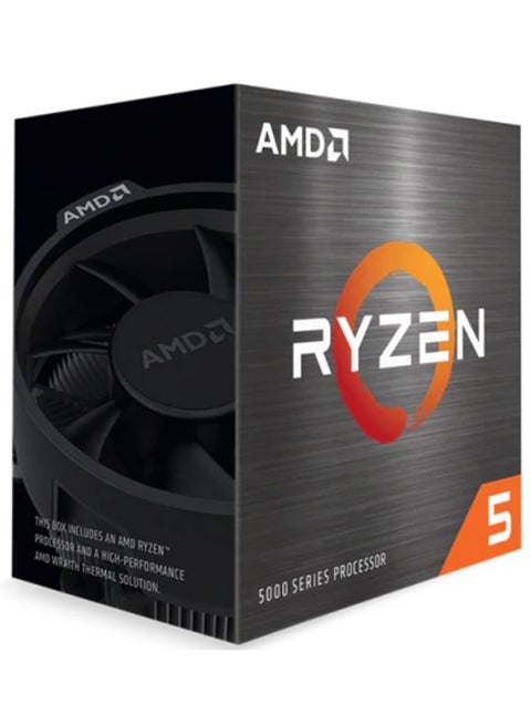 AMD Ryzen 5 5600X Desktop Processor, 4.6GHz (Max Boost Clock) & 3.7GHz (Base Clock), 6-Core, AM4, 12 Threads, TSMC 7nm FinFET