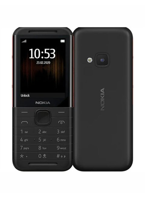 5310 - ثنائي الشريحة - أسود - 8 ميجا رام - 16 ميجا جي إس إم