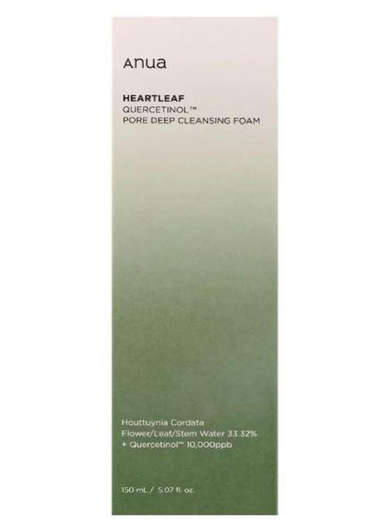 انوا رغوة هارت ليف كيرسيتينول للتنظيف العميق للمسام، 150 مل - Image 1