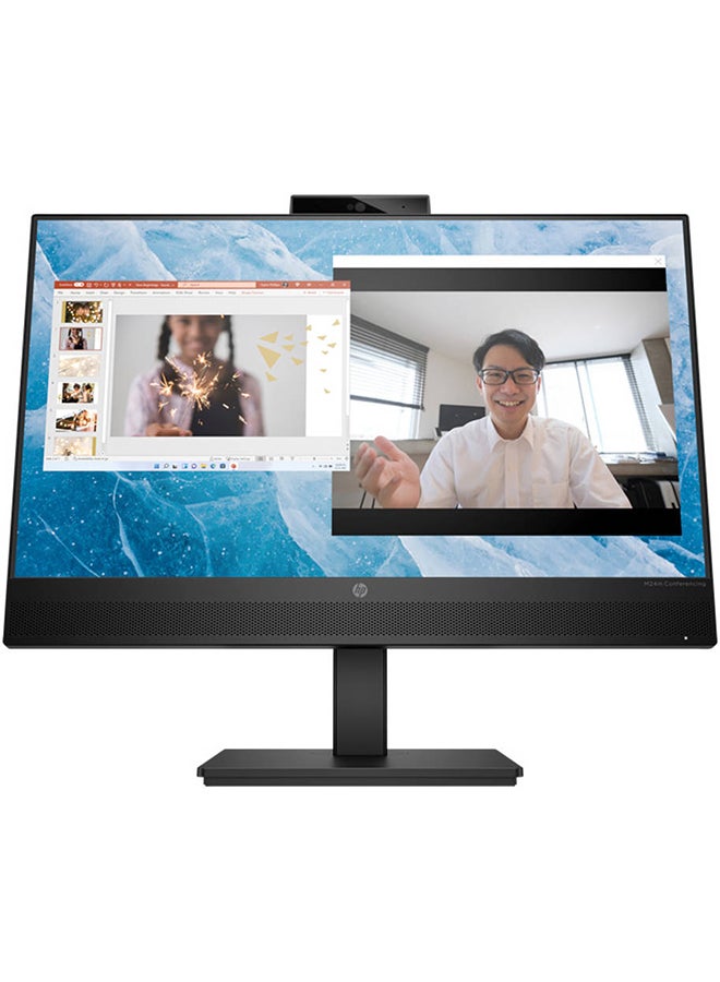 M24m Conferencing Monitor, 23.8" FHD IPS Display, 75Hz Refresh Rate, 5ms GtG w/ overdrive Response Time, 16 9 Aspect Ratio, Built-In Noise Cancelling Microphone & 5MP Camera Black - pnsku/N70068846V/45/_/1715094368/f0c303c2-d76c-4fca-8dce-ef9f696c7a95