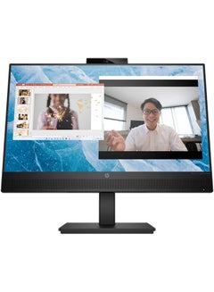 HP M24m Conferencing Monitor, 23.8" FHD IPS Display, 75Hz Refresh Rate, 5ms GtG w/ overdrive Response Time, 16 9 Aspect Ratio, Built-In Noise Cancelling Microphone & 5MP Camera Black  - Image 1