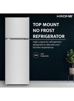 535 Liter Gross Top Mount Double Door Refrigerator, No Frost Cooling System, LED Display, Convenient Shelves For Easy Access, 10 Year Compressor Warranty 535 L KR-RFF 565 IM Inox - pnsku/N70068860V/45/_/1715332755/d6a74d74-1685-4dfb-9dd8-efe4e1c7930c