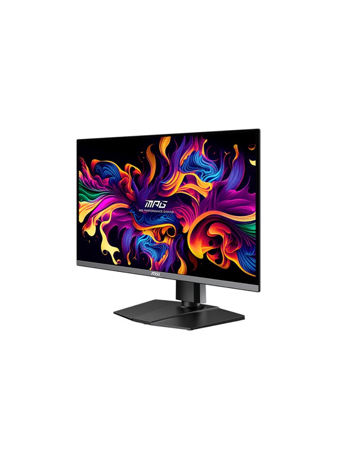إم اس أي - شاشة ألعاب MPG 271QRX QD-OLED، شاشة WQHD QD-OLED مقاس 26.5 بوصة، معدل تحديث 360 هرتز، وقت استجابة 0.03 مللي ثانية (GtG)، تقنية المزامنة التكيفية، ClearMR 13000، OLED Care 2.0، أسود | 9S6-3CD79A-011 - Image 1