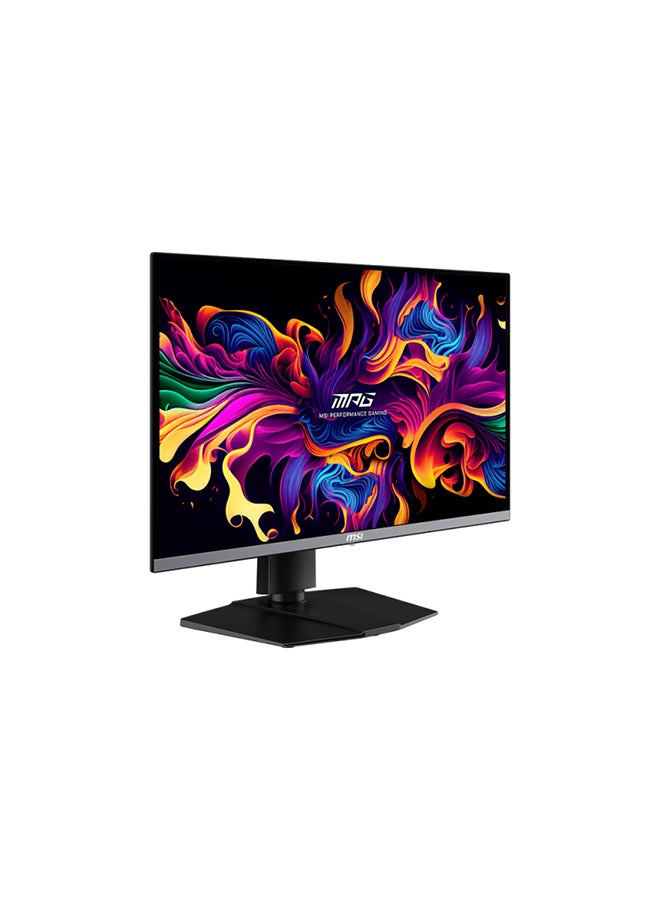 إم اس أي - شاشة ألعاب MPG 271QRX QD-OLED، شاشة WQHD QD-OLED مقاس 26.5 بوصة، معدل تحديث 360 هرتز، وقت استجابة 0.03 مللي ثانية (GtG)، تقنية المزامنة التكيفية، ClearMR 13000، OLED Care 2.0، أسود | 9S6-3CD79A-011 - Image 1