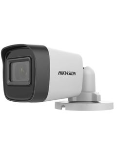 HIKVISION 2 MP Fixed Mini Bullet Camera, 1920×1080 Resolution, 2.8mm Fixed Lens, Up to 20m IR Light Distance, 4 in 1 Video Output (TVI/AHD/CVI/CVBS), IP67 Water & Dust Resistant, Black | DS-2CE16D0T-EXIPF  - Image 1