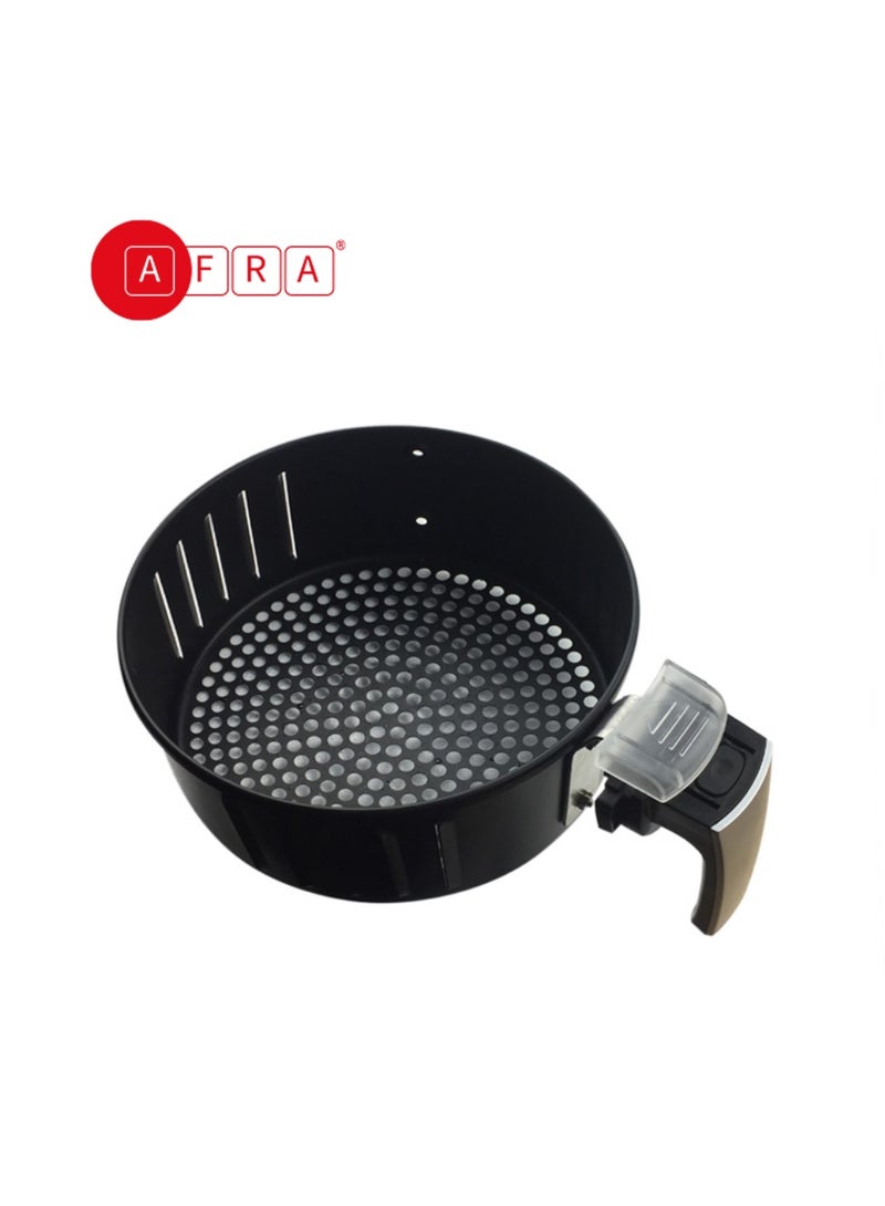 AFRA - Air Fryer |2.5L |  1300-1500W | Oil-Free Cooking | Adjustable Temperature & Timer | Rapid Air Circulation | Overheat Protection | Non-Slip Feet | Cool-Touch Handle|2-Year Warranty 2.5 L 1500 W AF-2515AFBK Black - Image 1