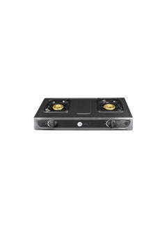 AFRA AFRA Two Burner Gas Stove, Two Burners, Battery Powered Ignition, Stainless Steel, Double Injection, G-MARK, ESMA, ROHS, and CB Certified, AF-0002GSSS, 2 years warranty AF-0002GSSS Silver  - Image 2
