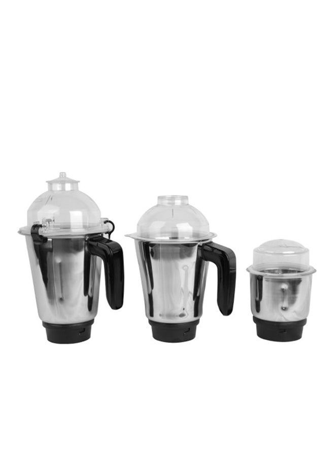 AFRA AFRA Heavy-Duty Mixer Grinder, 3 in 1, Black Gloss Finish, Stainless Steel Jars & Blades, Total Jar Capacity 2900ml, 750W, 18000 RPM Motor, ESMA, RoHS, and CB Certified, AF-7500BLBK, 2 Years Warranty 2900 ml 750 W AF-7500BLBK Black  - Image 4