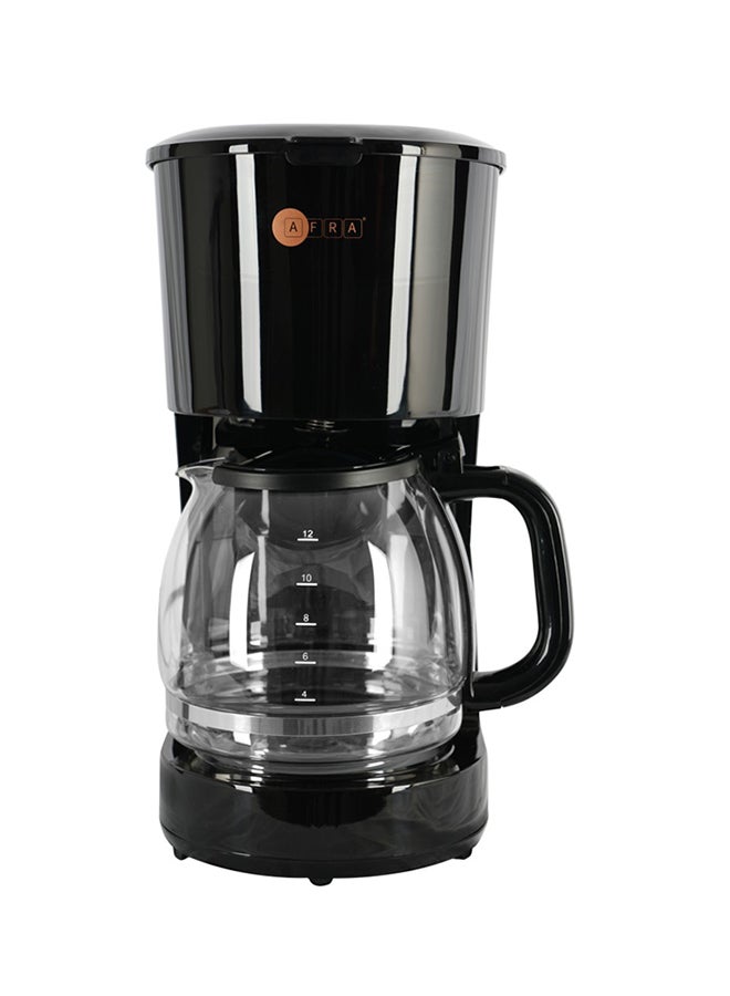 AFRA Coffee Maker, 1.5L Capacity, 750W, Anti-Drip, Removable Filter, Automatic Shut Off, G-Mark, ESMA, RoHS, CB certified, AF-15750CMKBL, 2 Years Warranty 1.5 L 750 W AF-15750CMKBL Black - Image 3
