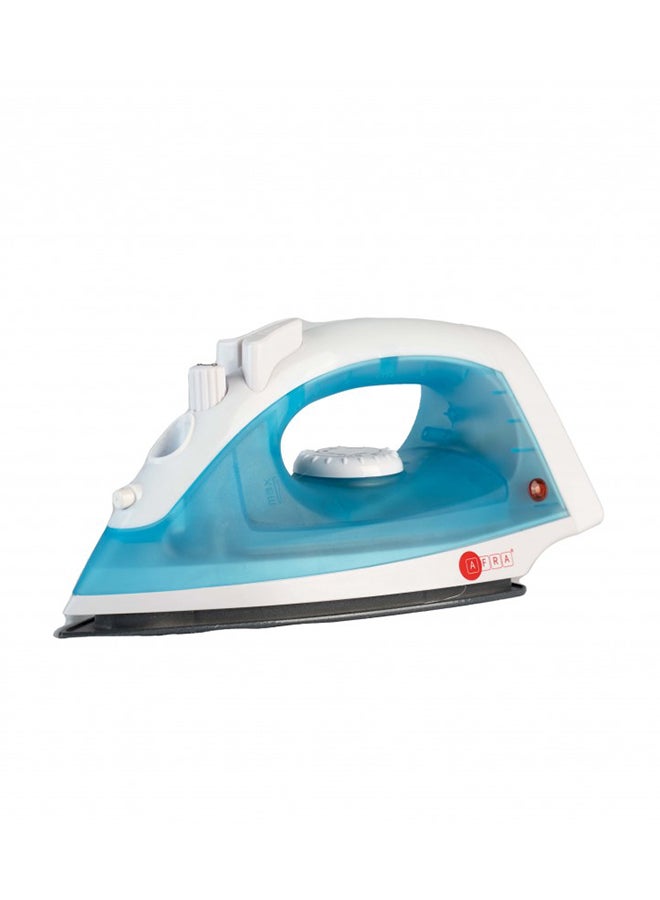 AFRA AFRA Cordless Steam Iron, 1600 W, Ceramic Coat Soleplate, Quick Reheat, Water Level Indicator, Overheat Protection, White/Blue, G-MARK, ESMA, ROHS, and CB Certified, AF-1600IRBL, with 2 years Warranty 100 ml 1600 W AF-1600IRBL White & Blue  - Image 3