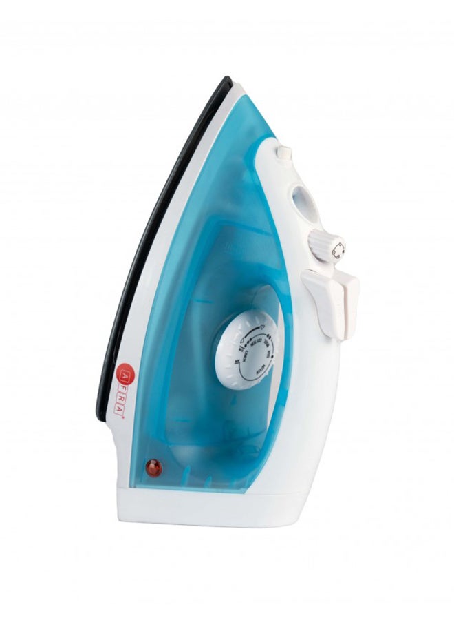 AFRA AFRA Cordless Steam Iron, 1600 W, Ceramic Coat Soleplate, Quick Reheat, Water Level Indicator, Overheat Protection, White/Blue, G-MARK, ESMA, ROHS, and CB Certified, AF-1600IRBL, with 2 years Warranty 100 ml 1600 W AF-1600IRBL White & Blue  - Image 4